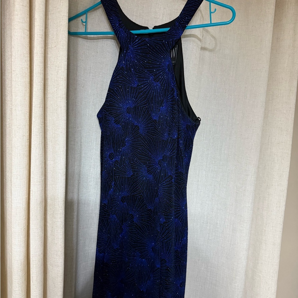 Night Way Collections Blue and Black Dress